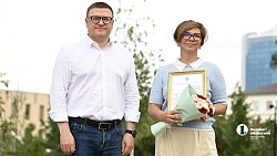 Алексей Текслер познакомился с проектами волонтеров Южного Урала
