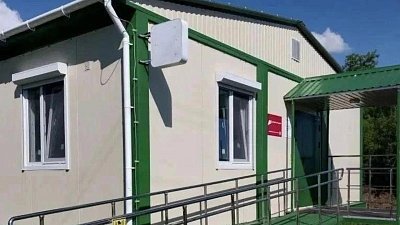 В деревне Лебедки фельдшер принимает пациентов в новом ФАПе