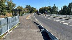 Путепровод в челябинском поселке Новосинеглазово открыт