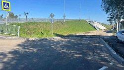 Путепровод в челябинском поселке Новосинеглазово открыт