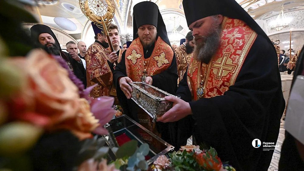 Десница святителя Спиридона пробудет в Челябинске до 11 сентября