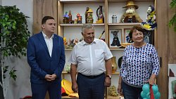 В южноуральском селе Подовинном открыли детский центр «В гостях у сказки»