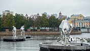 Сбер подарил Челябинску стальные скульптуры верблюдов