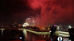 В Челябинске отгремел 12‑минутный салют в честь 290‑летия города