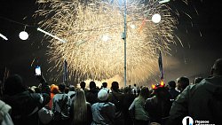 В Челябинске отгремел 12‑минутный салют в честь 290‑летия города