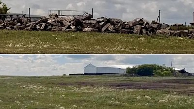 В Чесменском округе ликвидировали свалку в водоохранной зоне