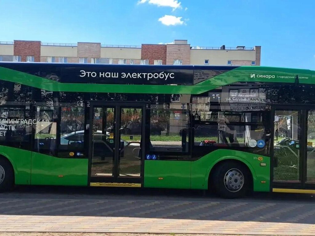 Челябинский электробус успешно завершил тестовую эксплуатацию в Калининграде