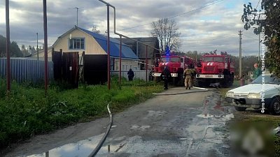В Казанцево потушены два частных дома