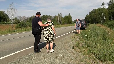 Участковый полиции спас заблудившихся в лесу женщин в Еманжелинском районе