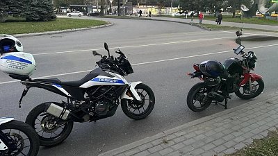 В Челябинске ГАИ продолжает принуждать к порядку юных мотоциклистов
