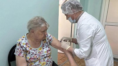 В Челябинской области на избирательных участках открыли пункты вакцинации от гриппа