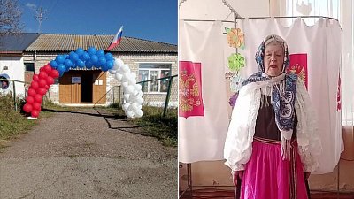Стих о России прочитали на избирательном участке в Верхнеуральском округе