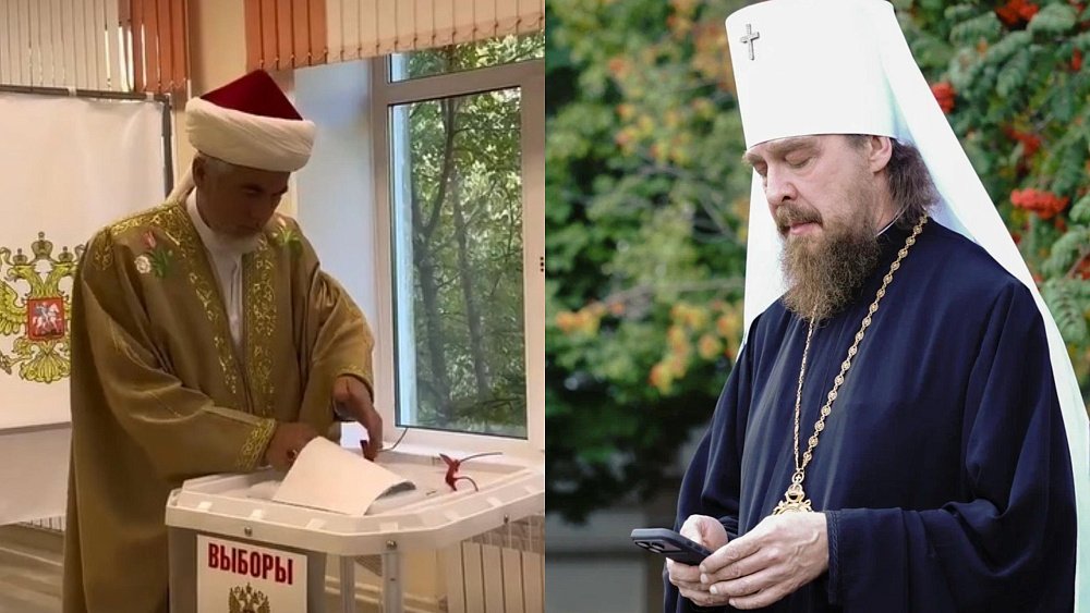 Представители духовенства Челябинской области проголосовали на выборах депутатов Госдумы