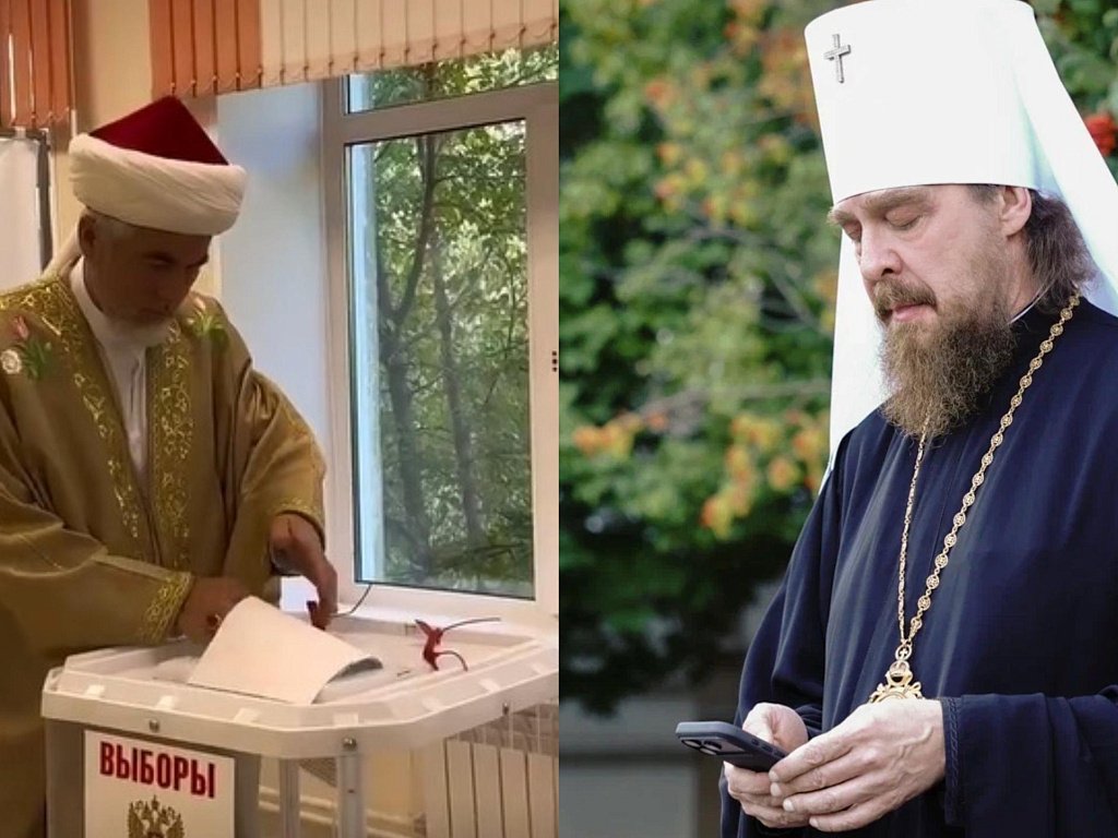 Представители духовенства Челябинской области проголосовали на выборах депутатов Госдумы