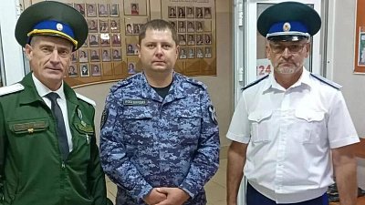 Южноуральские казаки обеспечивают охрану порядка на выборах