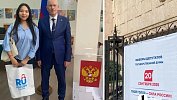 18-летняя челябинка проголосовала в столице Казахстана