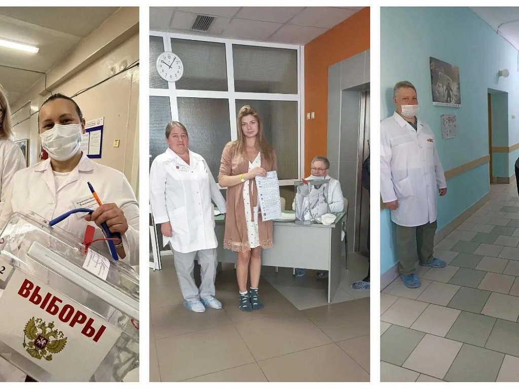 В Челябинске пациенты голосуют на выборах в стационарах