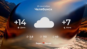 Южный Урал встречает прохладную пятницу