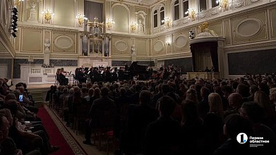 Симфонический оркестр Челябинской области выступил с Мацуевым в Петербурге