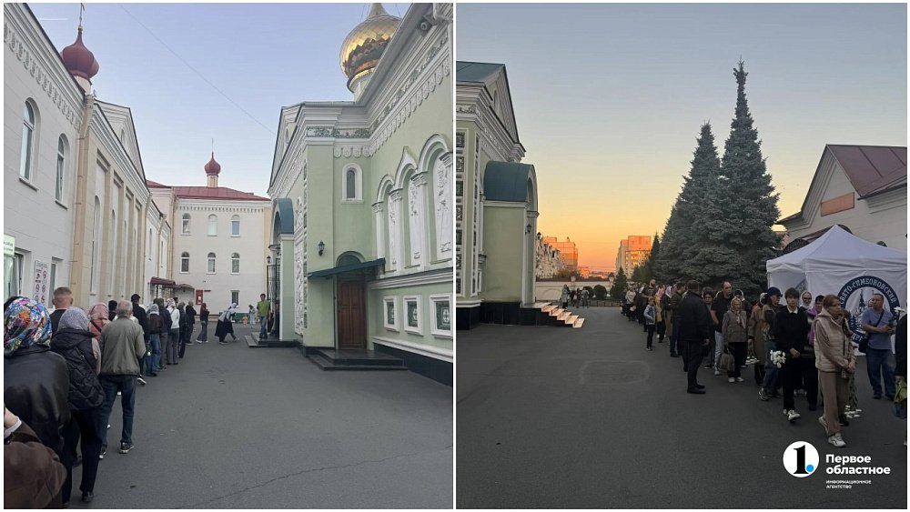 Челябинцы продолжают идти к мощам Матроны Московской