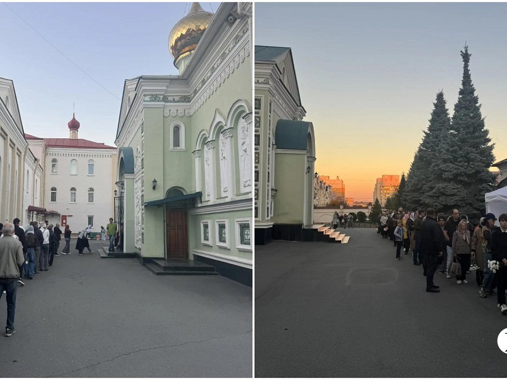 Челябинцы продолжают идти к мощам Матроны Московской