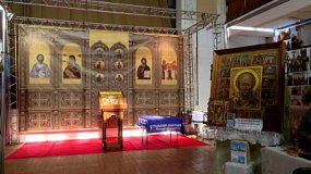 В Челябинске открылась православная выставка «От покаяния к воскресению России»