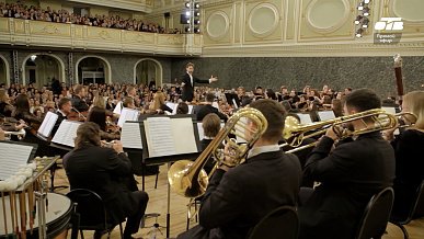 О концерте в Государственной Академической капелле Санкт-Петербурга в сюжете «Симфонический оркестр в Питере»