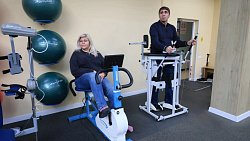 Артем Жога и Алексей Текслер оценили отделение реабилитации в Магнитогорске