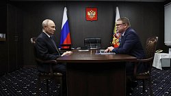 Президент Владимир Путин провел встречу с губернатором Алексеем Текслером
