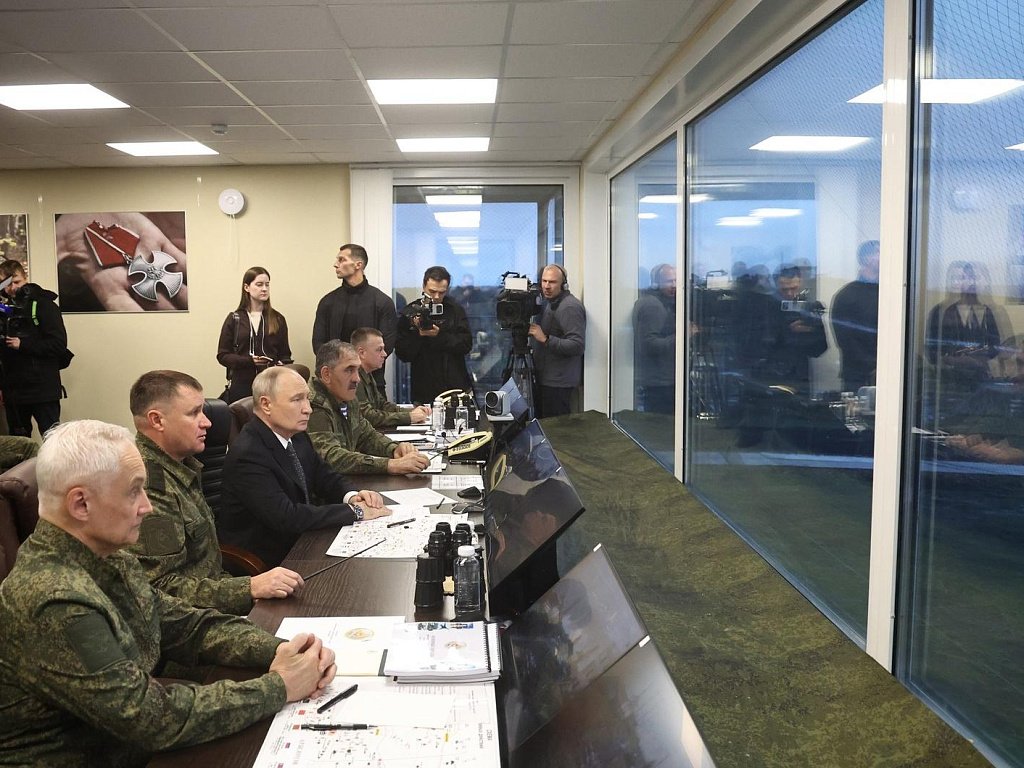 В Челябинской области Владимир Путин положительно оценил результаты учения «Центр-2026»