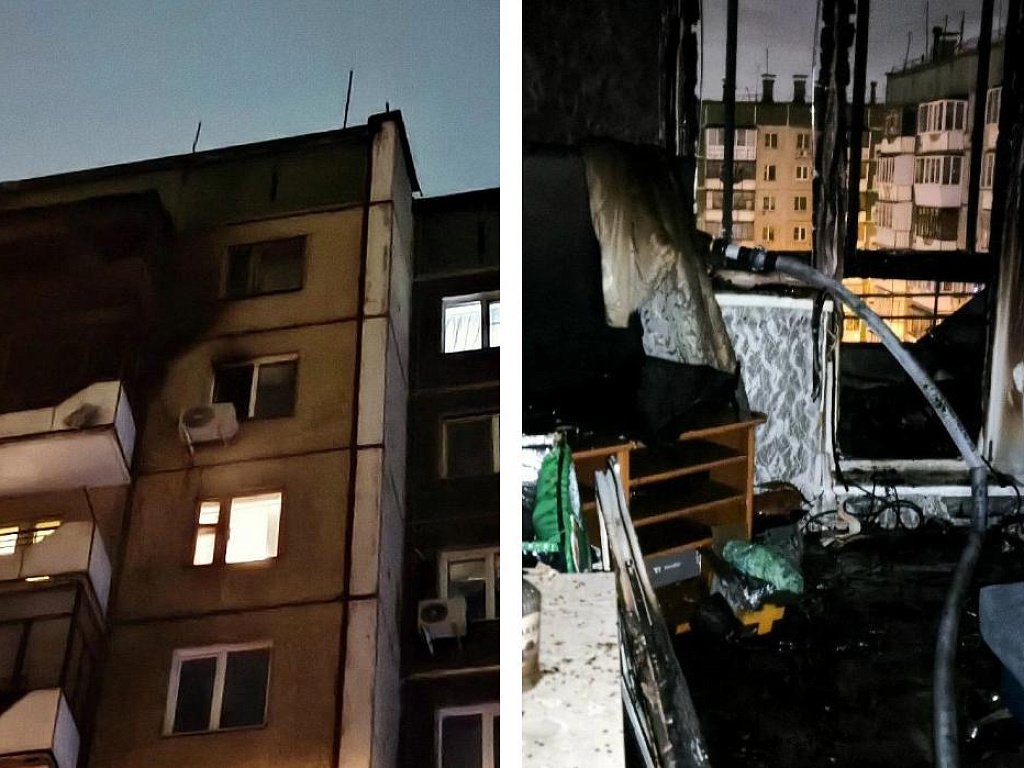 Мужчина погиб на пожаре в многоэтажке на северо-западе Челябинска