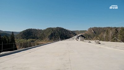 В Челябинской области на трассе М-5 завершают строительство самой крупной развязки региона