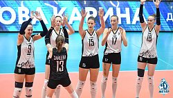 Волейболистки клуба «Динамо-Метар» потерпели третье подряд поражение в Суперлиге