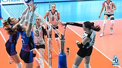 Волейболистки клуба «Динамо-Метар» потерпели третье подряд поражение в Суперлиге
