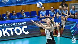 Волейболистки клуба «Динамо-Метар» потерпели третье подряд поражение в Суперлиге