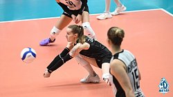 Волейболистки клуба «Динамо-Метар» потерпели третье подряд поражение в Суперлиге