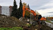 В Озерске меняют аварийный коллектор на проспекте Карла Маркса