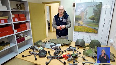 Волонтеры привезли в Снежинск партию новых экспонатов для музея, посвященного СВО