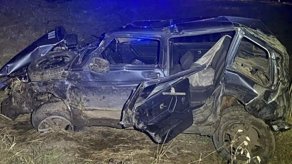Под Челябинском водитель «Ниссана» врезался в «Ниву», скрылся и был найден