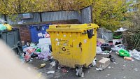 Жители Ленинского района Челябинска ужаснулись виду контейнерных площадок