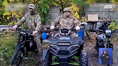 Южноуральцы поддержали бойцов СВО мобильным автопарком
