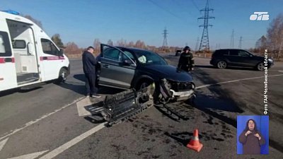 В Красноармейском округе столкнулись три машины
