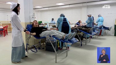 В Челябинске состоялась акция «Зачет по донорству»
