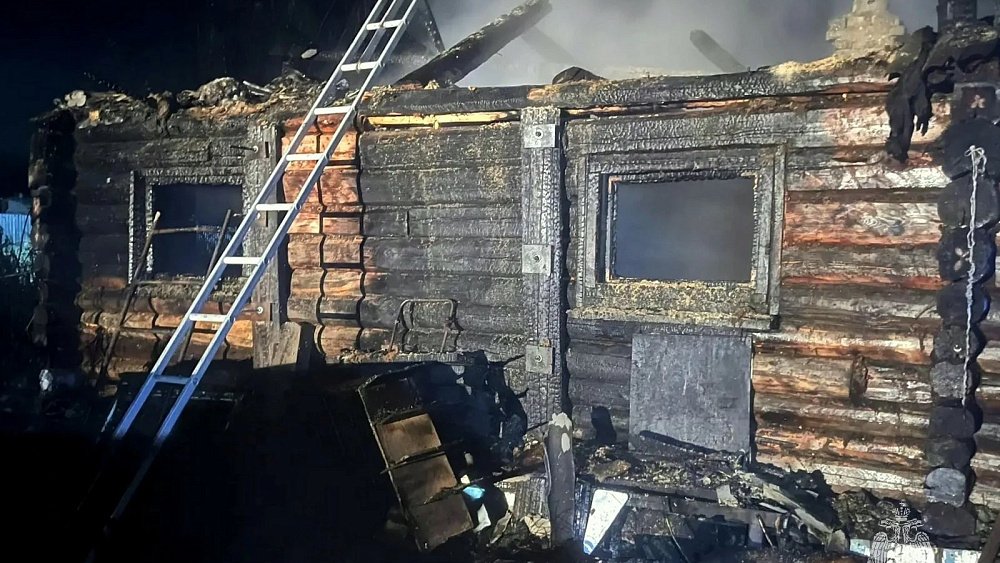 В Аргаяше на пожаре погиб 48‑летний мужчина
