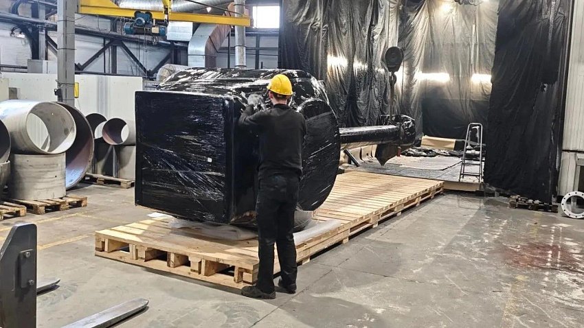 На челябинском заводе изготовили один из самых больших стальных газовых кранов в России
