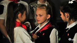 В лицее Челябинска 120 первоклассников вступили в «Движение первых»