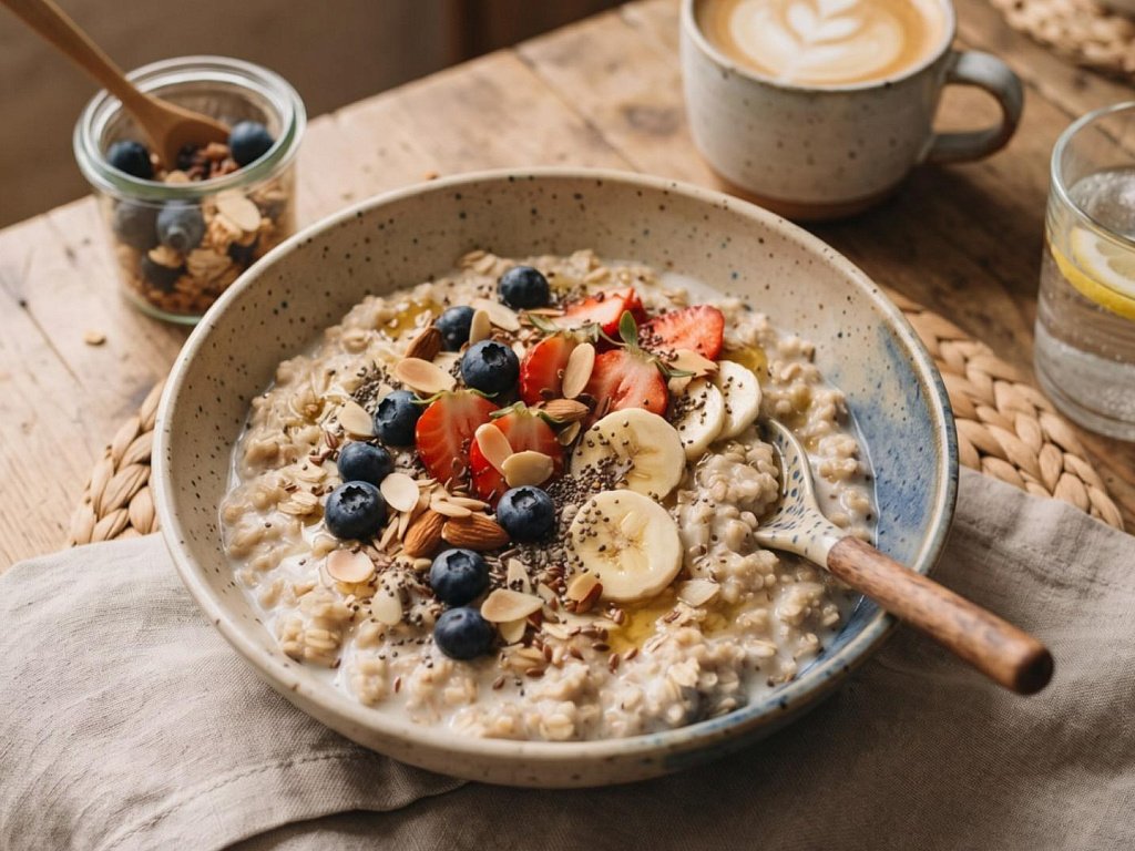 Как сделать овсяную кашу на воде вкуснее