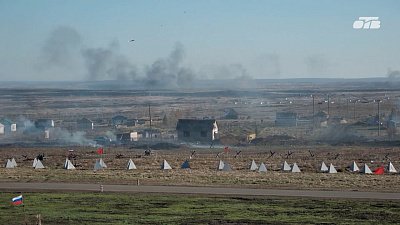 В Чебаркуле завершились российско-индийские военные учения