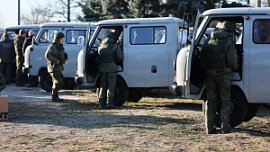 Челябинские бойцы отряда БАРС получили новую партию техники и оборудования
