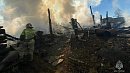 Пожилая женщина погибла при пожаре в частном доме в Усть-Катаве